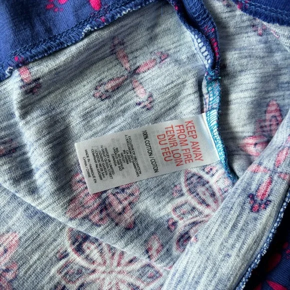 Hatley ‘Lucy’ style cotton summer dress with 3/4 sleeves and v-neck collar - Picture 9 of 13